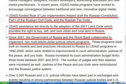 USAID writes Constitution